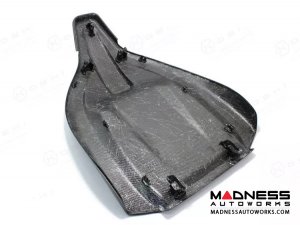 Audi RS3 Seat Cover Shell - Carbon Fiber w/ Orange Candy Accent